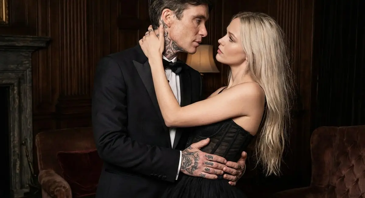 AI rendered image of Aria and Torrin from Kaya Darke's Violent Delights Dark Mafia Romance Duet