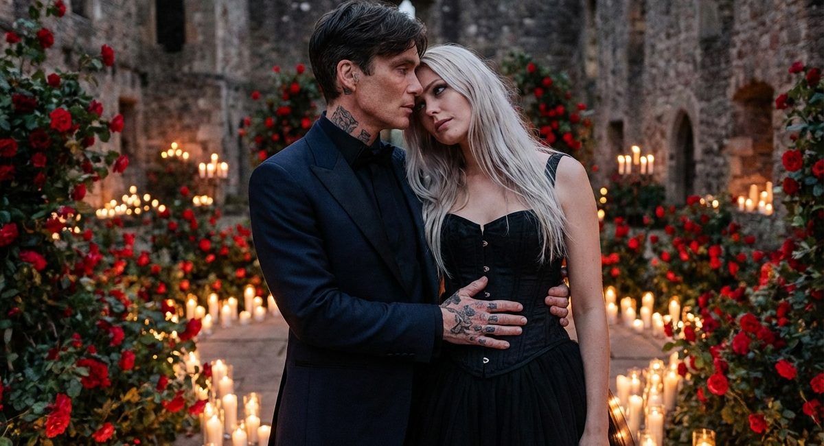 AI rendered image of Aria and Torrin from Kaya Darke's Violent Delights Dark Mafia Romance Duet