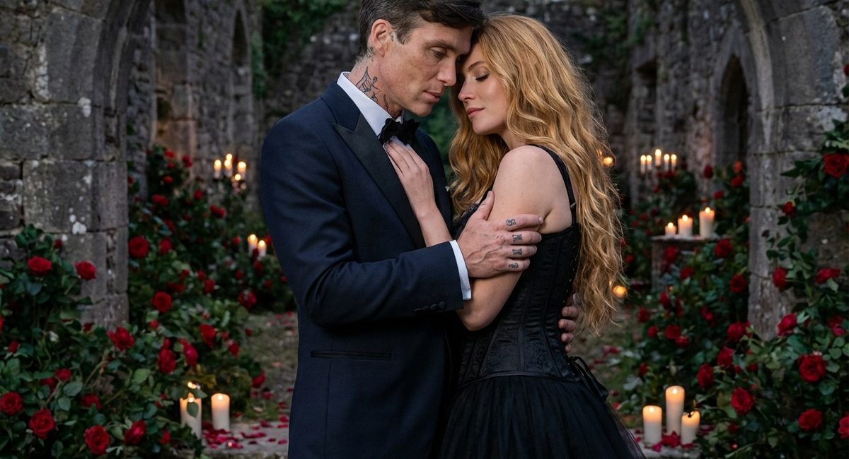 AI rendered image of Aria and Torrin from Kaya Darke's Violent Delights Dark Mafia Romance Duet