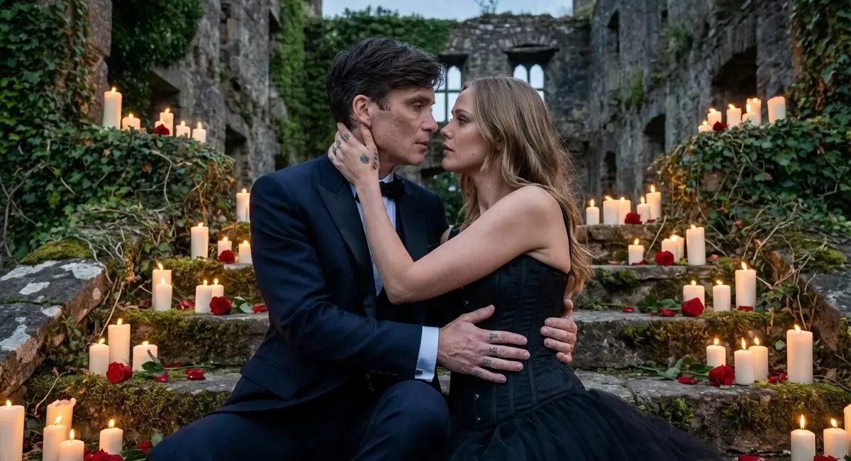 AI rendered image of Aria and Torrin from Kaya Darke's Violent Delights Dark Mafia Romance Duet