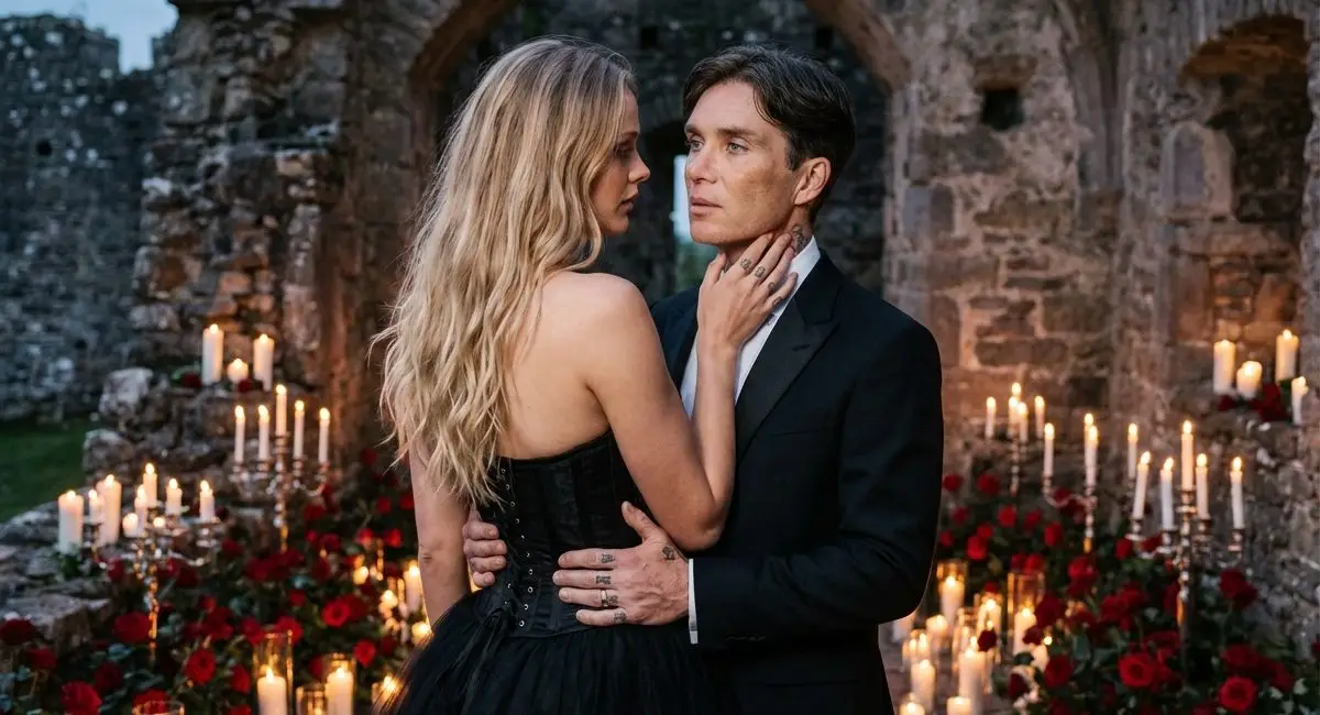 AI rendered image of Aria and Torrin from Kaya Darke's Violent Delights Dark Mafia Romance Duet